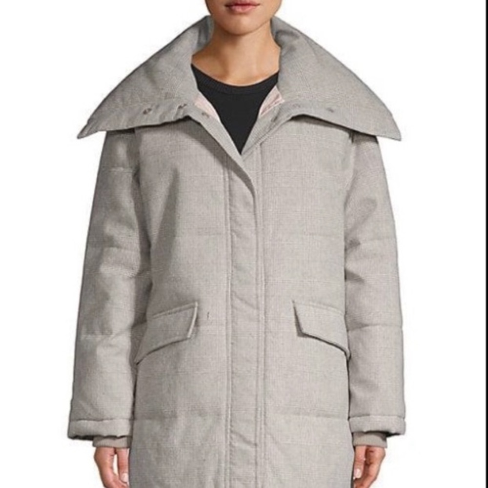 Avec Les Filles • Menswear Plaid Puffer Coat
